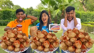 World 's Spiciest Golgappa Challenge||Spiciest Pani Puri Challenge||Winner Gets iphone||#greeyanka