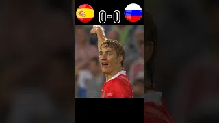 Spain vs Russia 2008 EURO Semi Final Highlights #football #youtube #shorts