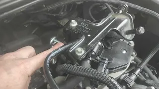 Как легко снять клапан ЕГР на моторе 1.6 tdci 8v DV6C