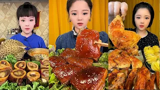 ASMR MUKBANG spicy Pork Bellly Soothing Sounds While Enjoying Delicious 먹방 모음이 팅쇼 리얼 사운드 #168