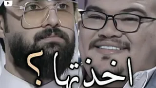 من حلك السبع حكي خذيته❤😍🔸️الشاعر علي الشيخ🔸️شعر غزال ارتجال يخبل🔥🙈/برنامج ليلة ويوم2023