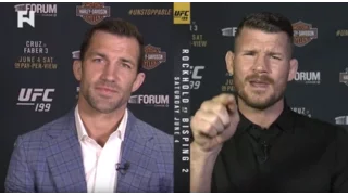 Luke Rockhold & Michael Bisping Show No Love Lost Ahead of UFC 199