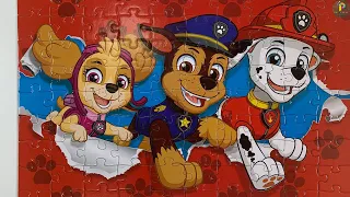 Paw Patrol Puzzle | Chase, Marshall and Skye