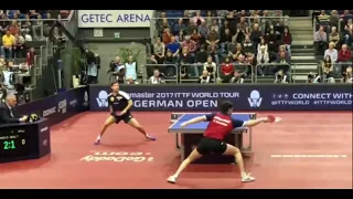 Timo Boll vs Dimitrij Ovtcharov | German Open 2017(Ms-Final)