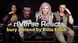 rIVerse Reacts: bury a friend by Billie Eilish - M/V Reaction