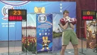 Kettlebell World Championship 2013 (Russia) wc 95kg (Long cycle) Juniors