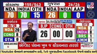 Loksabha 2024 Exit Poll on TV9: PM Modi likely set for a hattrick | TV9Gujarati