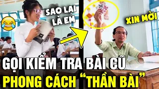 ĐỘC LẠ LỚP HỌC: Thầy giáo phát minh cách GỌI HỌC SINH lên bảng theo kiểu THẦN BÀI | Tin Nhanh 3 Phút