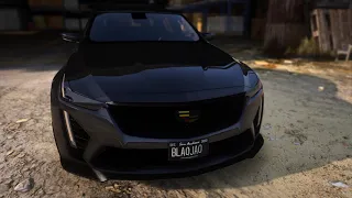 GTA 5 MODS 🔥- Cadillac CT5-V Blackwing | Realistic Engine Sounds | QuantV NVE WOV | RTX 3080