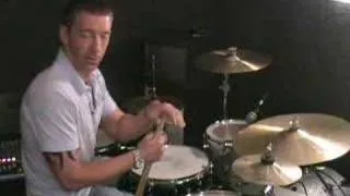 DRUM LESSONS   Paradiddle-diddle around the kit