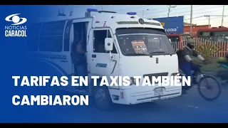 ¿En cuánto quedaron las tarifas del transporte en Soacha?