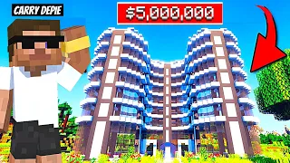 I Become Owner of 5 STAR LUXURIOUS HOTEL in Minecraft...