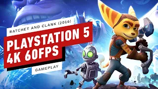 10 Minutes of Ratchet and Clank (2016) PS5 Gameplay - 4K 60FPS