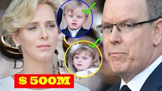 Princess Charlene of Monaco unilaterally brought terms of divorce : ask $ 500M and custody kids