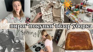 VLOG: Про АНТИБИОТИКИ и ПЮРЕ/Все ЗАНЯТЫ/Заливной ПИРОГ/Продукты НА НЕДЕЛЮ