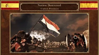 How to Destroy the Dutch in ONE TURN in Empire: Total War (Spain)