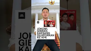 Jokowi Gibran dan Kaesang DILAPORKAN ke KPK?! Kok bisa Presiden dilaporin?? #shorts