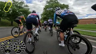 Carl Dolan Cat 4 Race Front Cam  2024 5-11-24  Not just Tail Gunning today.