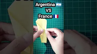 Origami FIFA World Cup 2022 #shorts #viral #craft