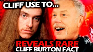 JAMES HETFIELD REVEALS SECRET CLIFF BURTON FACT (HOW HE USED TO PRACTICE) #METALLICA