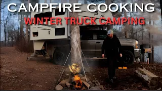A Dangerous Route to Paradise - Unbelievable Winter Truck Camping Expedition.