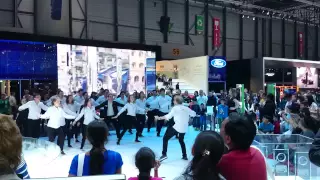 Ford dance at Geneva Palexpo Motor Show 2015