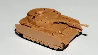 Обзор и сборка Pz IV H Звезда 1:72