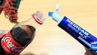 Mix Coca Cola with toothpaste to make your life easier