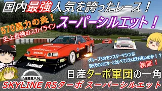 【検証第25弾】伝説の日産ターボ軍団の一角、最強のスカイライン【SKYLINE RSターボ スーパーシルエット】