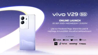 vivo V29 5G Online Launch