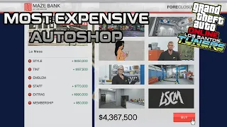 GTA Online Los Santos Tuners- Buying The Most Expensive AutoShop