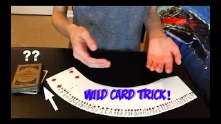 The Wild Card: Really Cool Card Trick Performance And Tutorial!