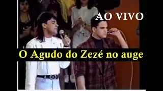 Cara ou Coroa // É o amor Voz e Violão Zezé Di Camargo e Luciano ANOS 90