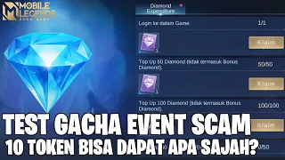 NEKAT GACHA EVENT SCAM DIAMOND VAULT PAKAI 10 TOKEN BISA DAPAT APA YA? MOBILE LEGENDS