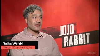 JoJo Rabbit- Taika Waititi & Thomasin McKenzie Interview