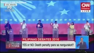 VP Debate | Yes Or No: Death penalty for the corrupt?