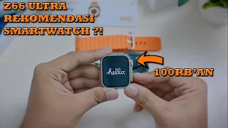 Smartwatch Z66 Ultra Review: Best Apple Watch Series 8 Ultra Copy dengan Layar AMOLED! HARGA 100RBAN