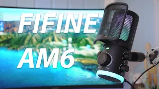 НОВЫЙ КОРОЛЬ? | Обзор Fifine AM6 | Микрофон для игр и стримов с RGB