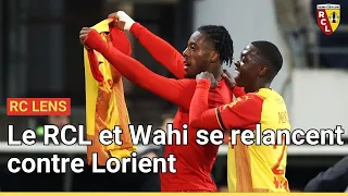 Le RC Lens se relance contre Lorient avec un Wahi enfin buteur