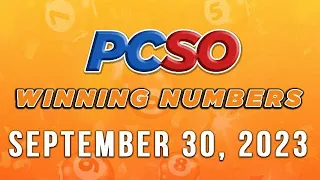 P29M Jackpot Grand Lotto 6/55, 2D, 3D, 6D, and Lotto 6/42 | September 30, 2023
