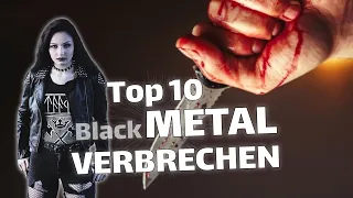 die brutalsten METAL VERBRECHEN 😳 Mord & Todschlag, Rassismus, Tieropferungen,... TOP 10-Black Metal