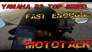 Yamaha R3 Top Speed MPH/KPH | Is the R3 Fast Enough?