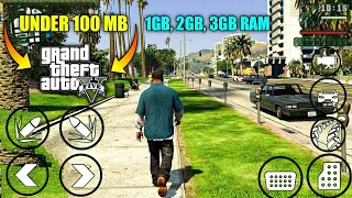 🔥Top 5 Best Android Games Like GTA 5 Under 100 MB | Games Like GTA 5 - Mobile ( With Download Link )