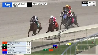 Gulfstream Park Carrera 1 - 20 de Marzo 2024