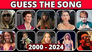 Guess the Pop Song 2000-2024 | Music Quiz Challenge