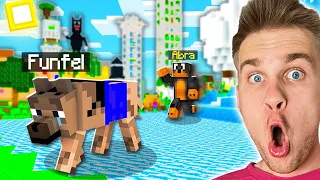 Odnalazłem ⚠️ MOJEGO ZAGINIONEGO PSA *FUNFEL* PO ROKU na MILIONOWICACH ✅ w Minecraft! 😱