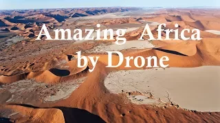 Best Drone Video of Botswana and Namibia. Africa