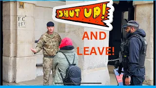 SHUT UP & LEAVE! Soldier Tells The Infamous Karen.