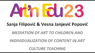 16. Filipovic & Janjevic Popovic video artnedu23