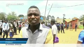 🇨🇩 Manifestation d'élèves à Béni